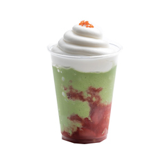 抹茶いちごフラペティ