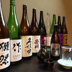 料理を引き立てる美酒の数々