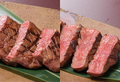 料理メニュー写真 極牛たんハーフ&ハーフ定食 (単品 極牛たん60g・牛たん80g)