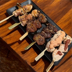 全品380円の食べ応え抜群の串焼鳥