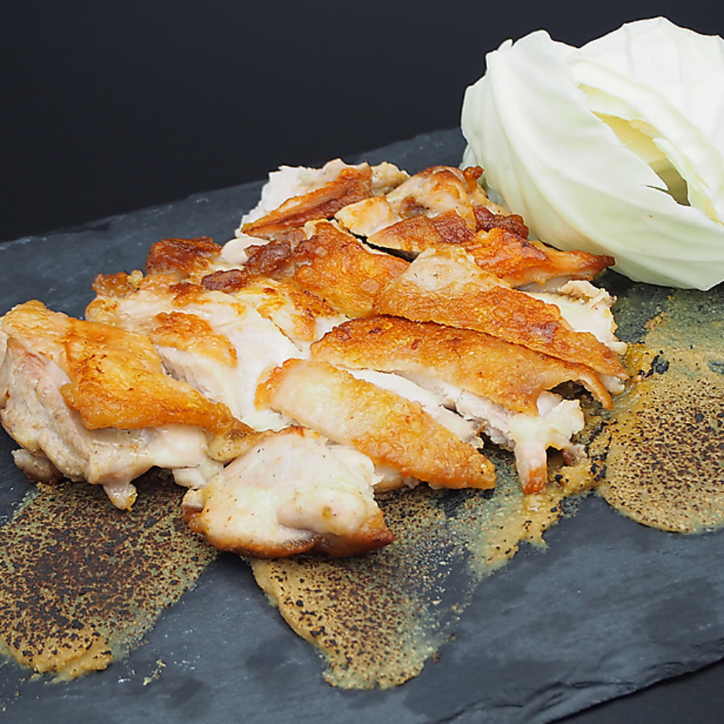 鶏の一枚焼き～焦がし柚子味噌～♪完全個室でご堪能！