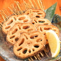 料理メニュー写真 揚げレンコン