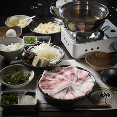 しゃぶしゃぶ柳のコース写真