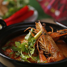 トムヤムクン　有頭海老を贅沢に用いた世界三大スープ