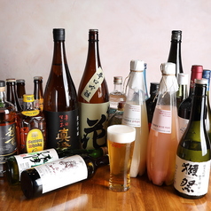 種類豊富なドリンクメニュー