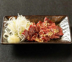 牛ハツ刺し