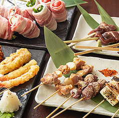 焼き鳥五種盛り