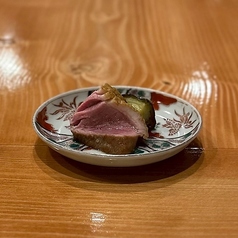 合鴨と賀茂茄子の揚げ浸し