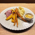 料理メニュー写真&nbsp;青木農園の朝採れ野菜グリル アンチョビソース添え