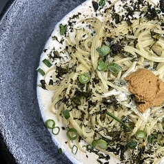 ウニと磯海苔のクリームソース
