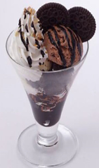 チョコレートパフェ