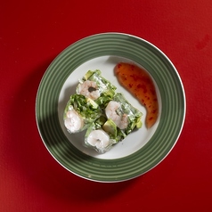 エビとアボカドの生春巻き