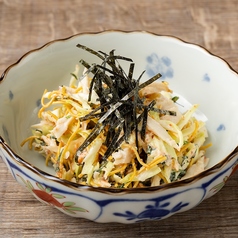 明太マヨのコールスロー～刻み大葉和え～