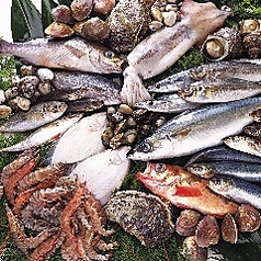 本日の魚介焼き