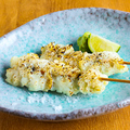 料理メニュー写真 鱧の白焼き串　2本
