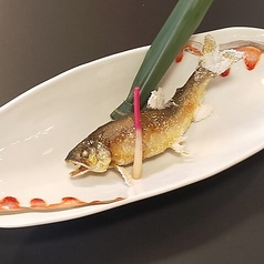 鮎塩焼き