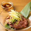 料理メニュー写真&nbsp;レバ刺し(低温調理)