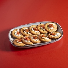 チャンジャクリームビスケット