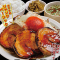 料理メニュー写真&nbsp;チャーシューエッグ定食