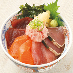 海鮮五種丼