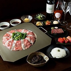 炊き肉 名人 和牛まるのコース写真