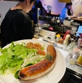 料理メニュー写真&nbsp;岩手四元豚の生ソーセージ