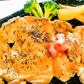 料理メニュー写真 チキンステーキ　400ｇ  Chicken steak