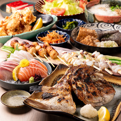 炭と海鮮と串焼きと肴 とっとっと 四条河原町店のコース写真