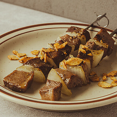 牛タンと玉ねぎのBBQ串
