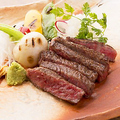 料理メニュー写真 【鉄板焼】　“A5ランク黒毛和牛” 熟成赤身肉ステーキ 