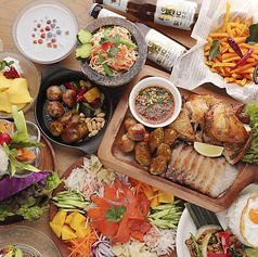 センディーテラス SENGDEE TERRACE 銀座 シンハービール公認のコース写真