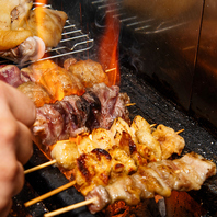 サクサク串カツと炭火焼き鳥の二本柱