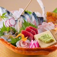 長谷川水産市場より直送される、選び抜かれた極上の海鮮