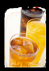 オレンジジュース/グレープフルーツジュース/カルピスジュース