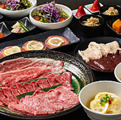 栄来亭のコース写真