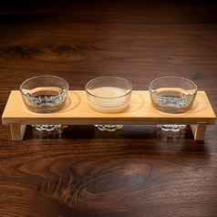 地酒 三種(川辺,にごり原酒,れいざん)