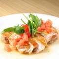 料理メニュー写真 奥三河鶏もも肉のソテー