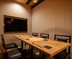 6名×1部屋（パーテーションで区切る場合）