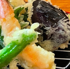 天ぷらの定食・天丼・天茶漬け
