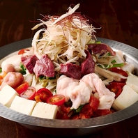 国産もつを贅沢に使用◎自慢のもつ鍋が味わえる♪