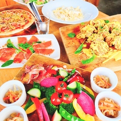 アオゾラテーブルのコース写真