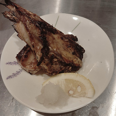 ばち鮪の炭焼き