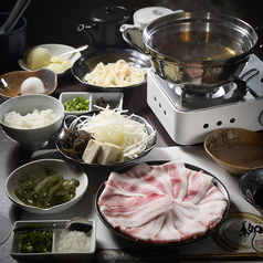 しゃぶしゃぶ柳のコース写真