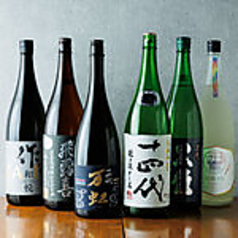 全国各地から厳選◎こだわりの日本酒を約20種類ご用意！