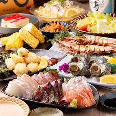 炭と海鮮と串焼きと肴 とっとっと 四条河原町店のコース写真