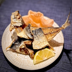 アジ干物の唐揚げ