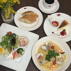 レストランアップルミントのコース写真