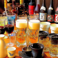 【単品OK】焼肉×乾杯！ドリンク飲み放題があります！