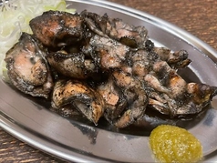 国産鶏ハラミの黒焼き