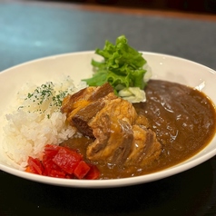 カレーライス(角煮入り)